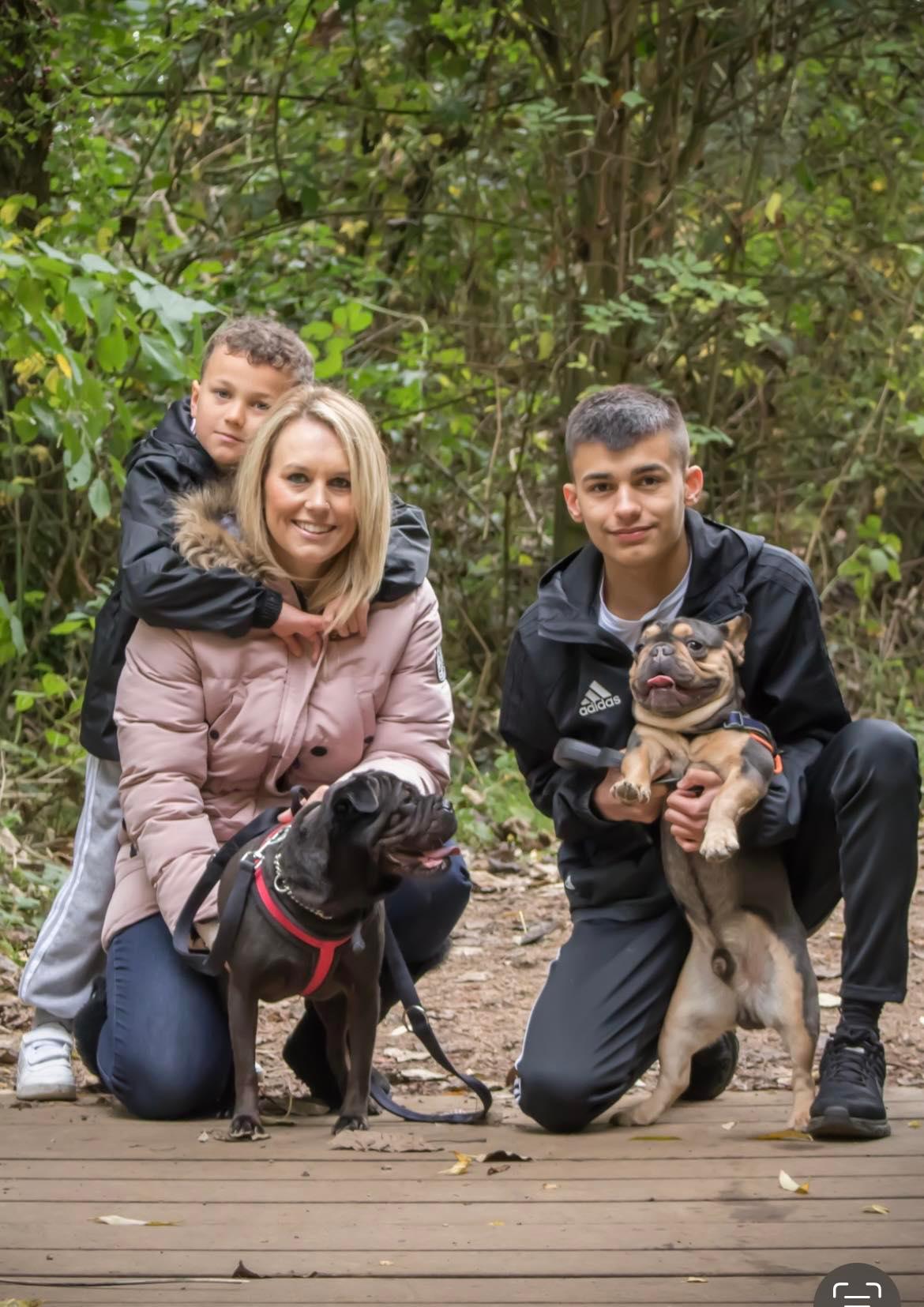 Foot Health Practitioner, Vicki Cooper & Family