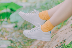 Shoes with orthotics