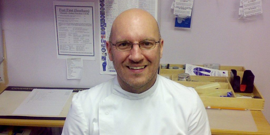 Jonathan Small Podiatrist at Health First Foot & Gait Clinic Southam